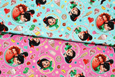 Disney Wreck-It Ralph Character Oxford Fabric made in Japan by the Half Yard